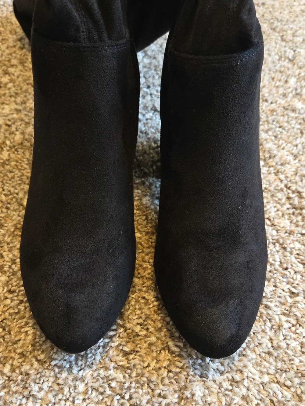Shoedazzle Naveah Over the Knee Block Heel Boots